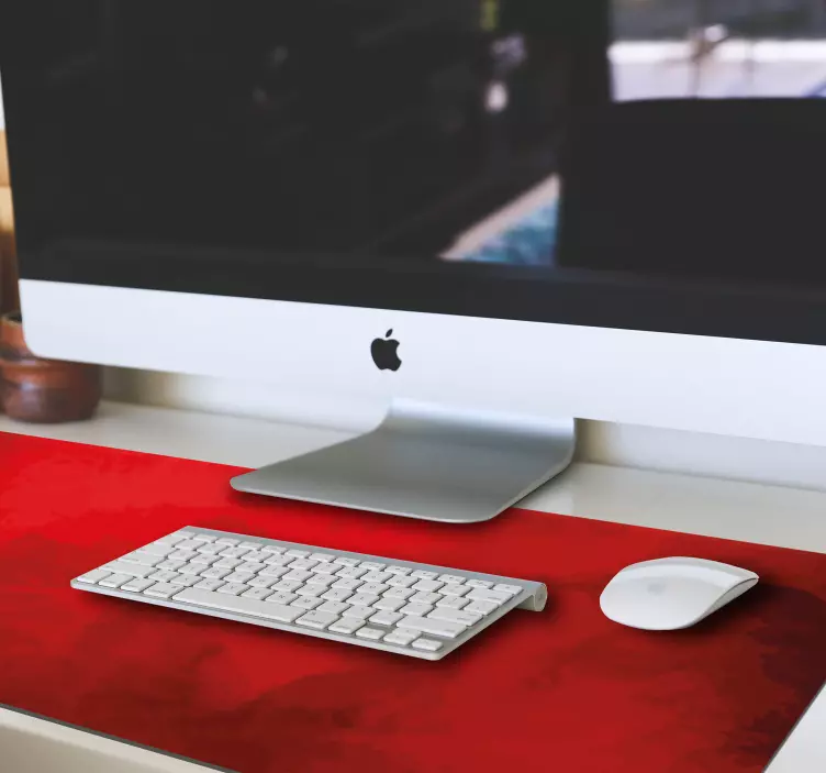 Rdeča originalna zelena podloga za miško - TenStickers