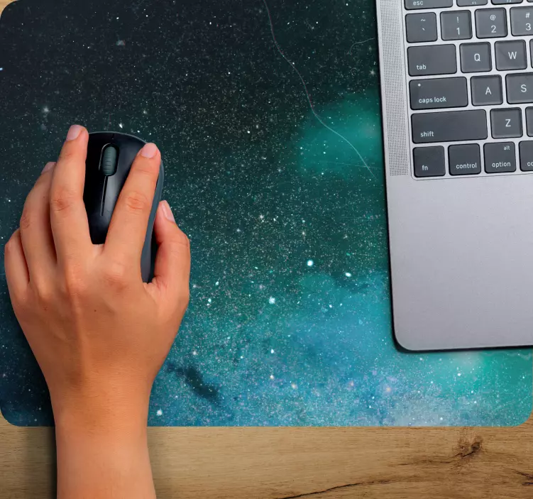 Vizualni kozmični zvezdni prah Igralna podloga za miško - TenStickers