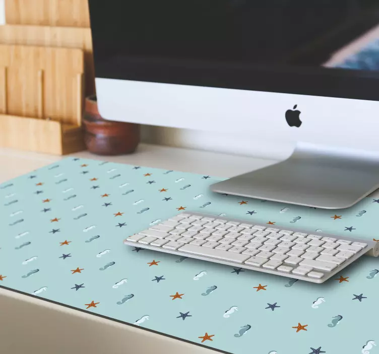 Vzorec morske zvezde podloga za miško z pošastmi - TenStickers