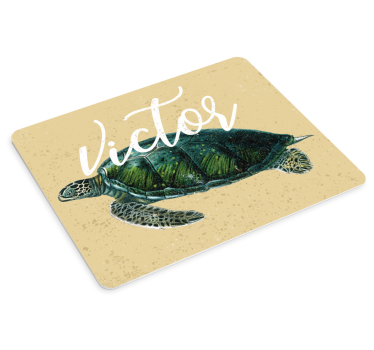 Sea turtle art originalna podloga za miško - TenStickers