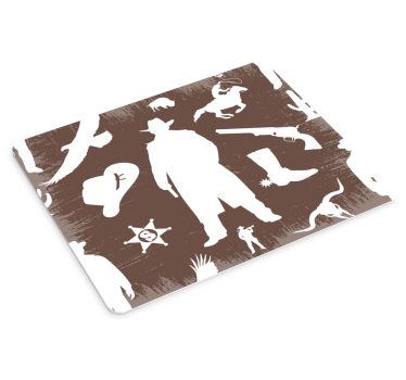 Western silhouettes collection originalna podloga za miško - TenStickers