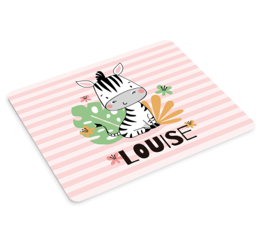 Cute zebra character originalna podloga za miško - TenStickers