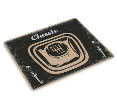 Classic gear shift originalna podloga za miško - TenStickers