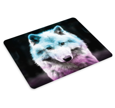 Wolf portrait artwork originalna podloga za miško - TenStickers