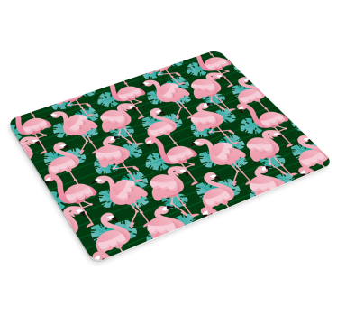 Originalna podloga za miško iz vzorca flamingo - TenStickers