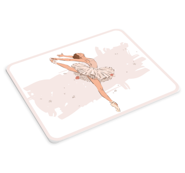 Ballerina dance pose originalna podloga za miško - TenStickers