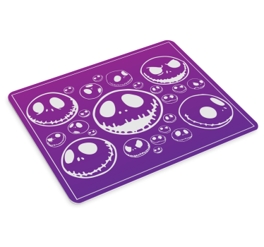 Playful skull patterns anime podloga za miško - TenStickers