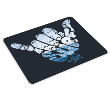 Shaka hand gesture originalna podloga za miško - TenStickers