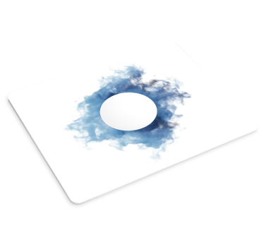Originalna podloga za miško vrtinčasti modri dim - TenStickers