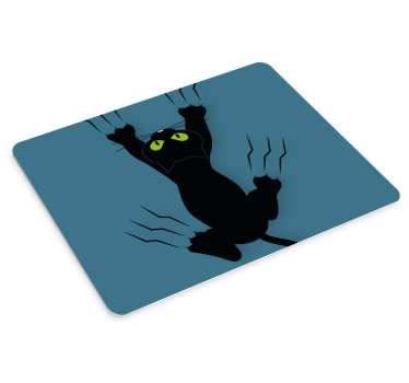 Smešna mačka, ki je zgrabila originalno podlogo za miško - TenStickers