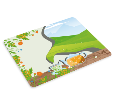 Refreshing herbal tea originalna podloga za miško - TenStickers