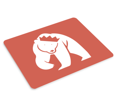 Regal bear design originalna podloga za miško - TenStickers