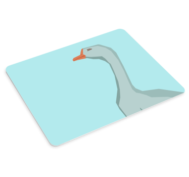 Originalna podloga za miško geometrijski gosi profil - TenStickers