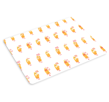 Cheerful cartoon birds originalna podloga za miško - TenStickers