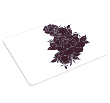 Floral arrangement motif originalna podloga za miško - TenStickers