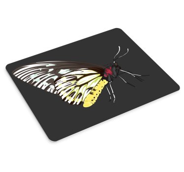 Stylized butterfly illustration originalna podloga za miško - TenStickers