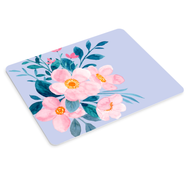 Floral watercolor arrangement originalna podloga za miško - TenStickers
