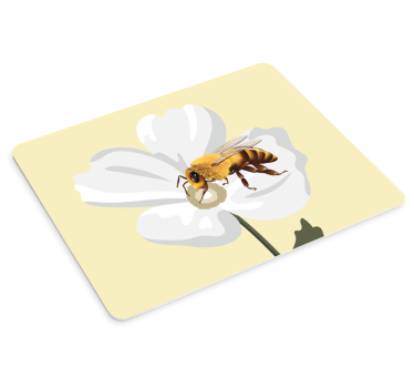 Bee on blossom originalna podloga za miško - TenStickers