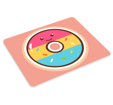Cute donut character originalna podloga za miško - TenStickers