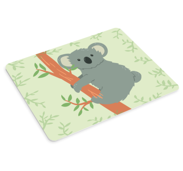 Playful koala climbing originalna podloga za miško - TenStickers