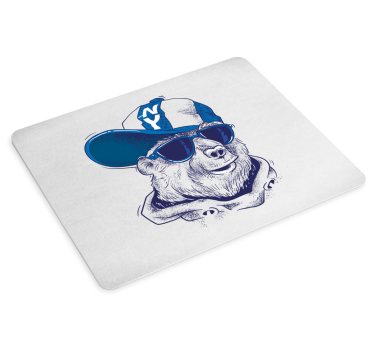 Cool bear character originalna podloga za miško - TenStickers