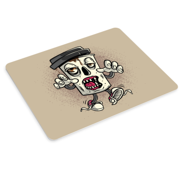 Cartoon skull character originalna podloga za miško - TenStickers