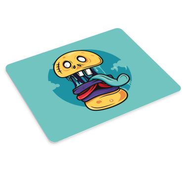 Animated skull figure anime podloga za miško - TenStickers
