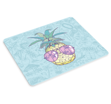 Ananas s sončnimi očali originalna podloga za miško - TenStickers