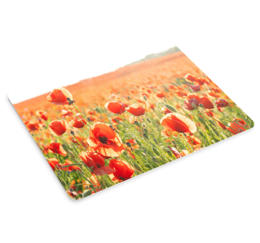 Vibrant poppy fields originalna podloga za miško - TenStickers