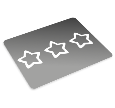 Originalna podloga za miško iz kovinske zvezde - TenStickers