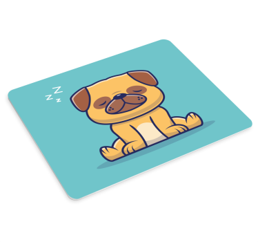 Sleeping cute pup originalna podloga za miško - TenStickers