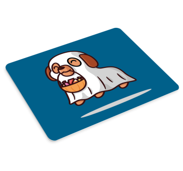 Cute ghostly pup originalna podloga za miško - TenStickers