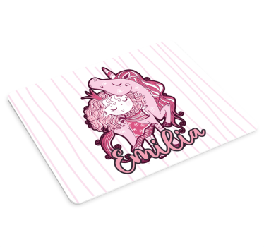 Whimsical unicorn illustration originalna podloga za miško - TenStickers