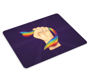 Fist grasping ribbon originalna podloga za miško - TenStickers