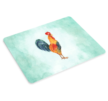 Colorful rooster illustration originalna podloga za miško - TenStickers