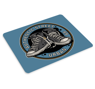 Stylish urban sneakers z originalno podlogo za miško - TenStickers