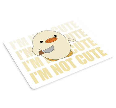 Cute duck character originalna podloga za miško - TenStickers
