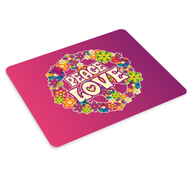 Mir ljubezen in metulji originalna podloga za miško - TenStickers