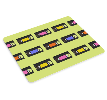Originalna podloga za miško barvni kasetni ponavljaji - TenStickers