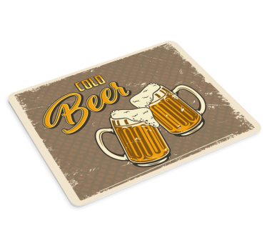 Originalna podloga za miško grafika pivskega vrča - TenStickers