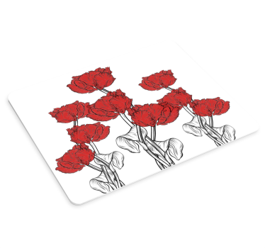 Red tulip arrangement originalna podloga za miško - TenStickers