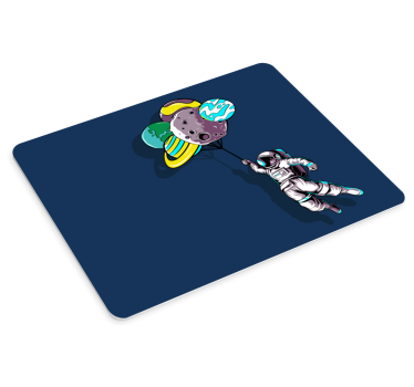Astronavt s baloni anime podloga za miško - TenStickers
