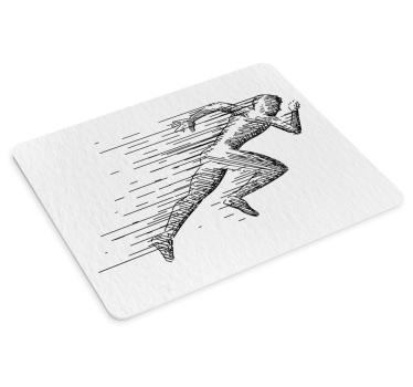 Sketch tekaška tematska podloga za miško - TenStickers