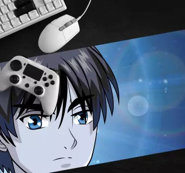 Anime character portrait na podlagi miške - TenStickers