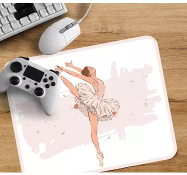 Ballerina dance pose originalna podloga za miško - TenStickers