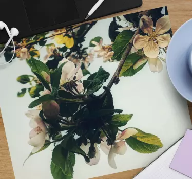 Blooming apple branch originalna podloga za miško - TenStickers