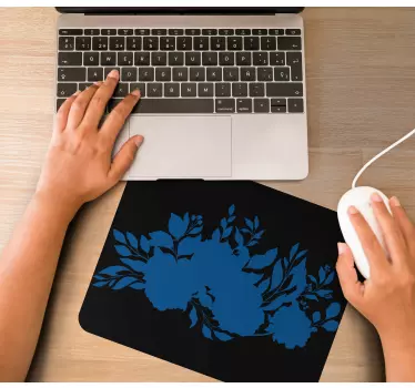 Botanical leaf element originalna podloga za miško - TenStickers