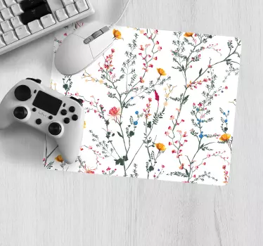 Botanical textured surface originalna podloga za miško - TenStickers