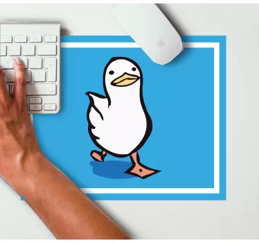 Charming cartoon duck originalna podloga za miško - TenStickers