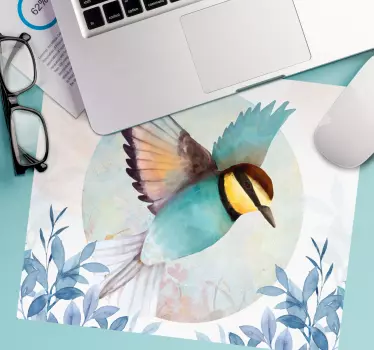Colorful bird flight originalna podloga za miško - TenStickers